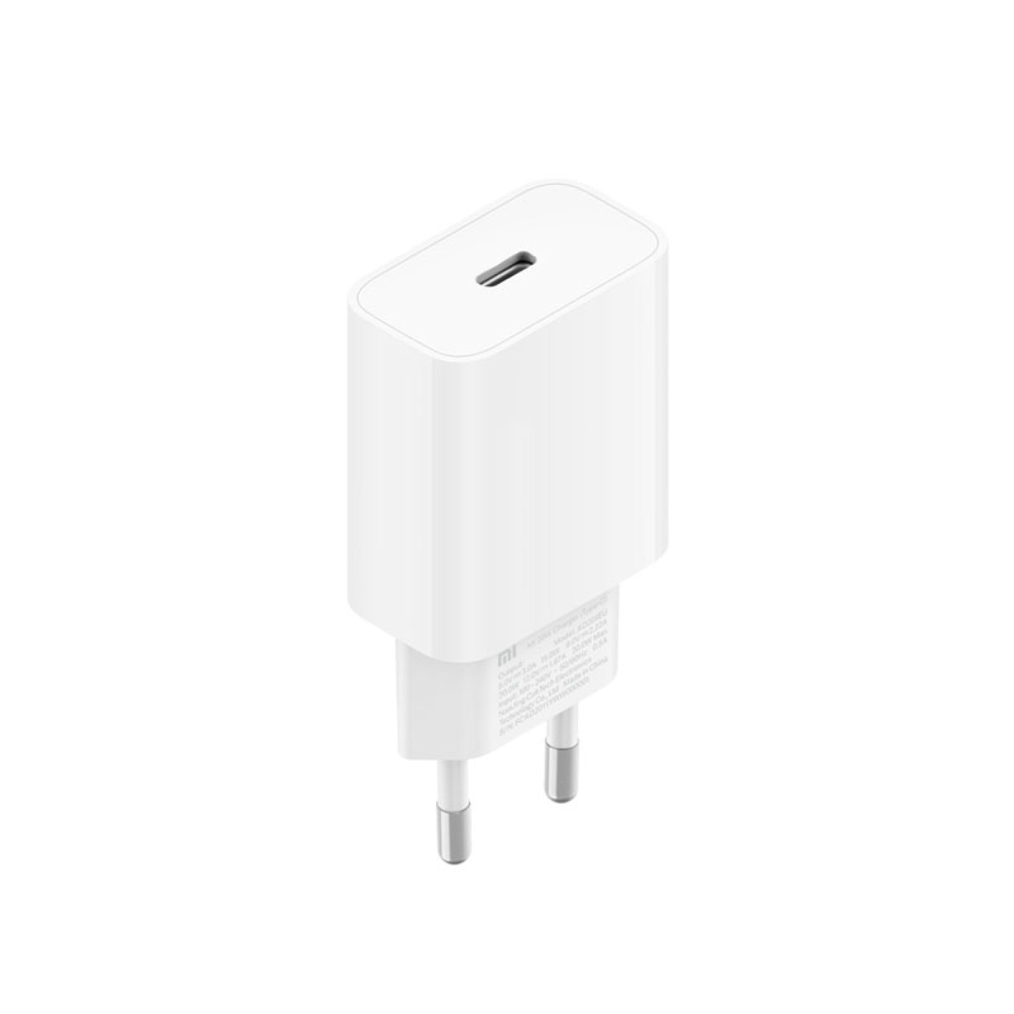 Cargador De Pared Tipo C XIAOMI 20W Carga Rápida - Blanco — AMV Store