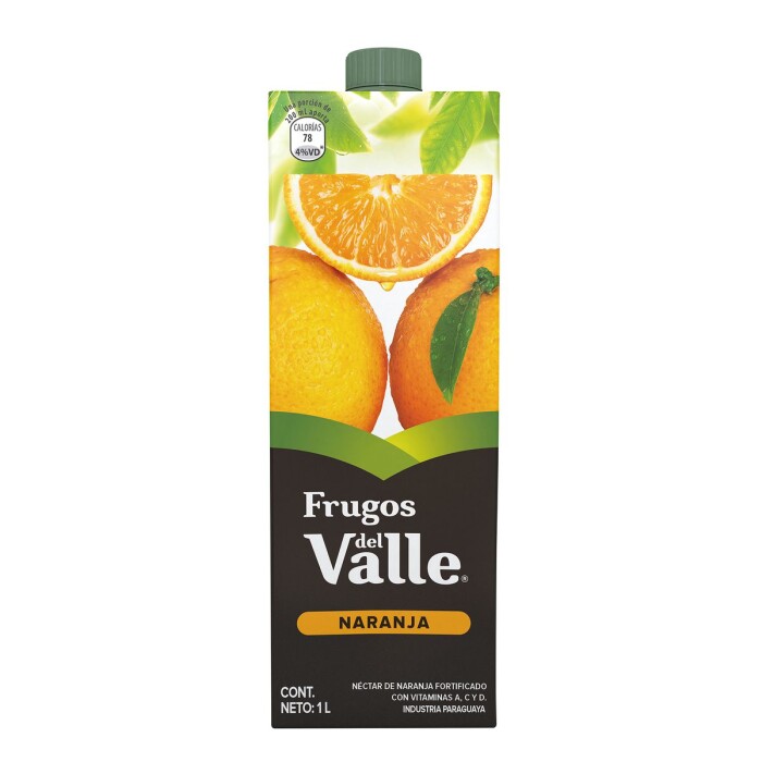 FRUGOS DEL VALLE JUGO DE NARANJA X 1000 única