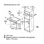 Horno de empotrar Bosch HBA574ES3 Pirolítico NEGRO
