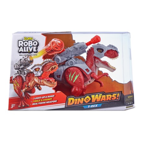 Dinosaurio T-rex War Robo Alive Zuru 001