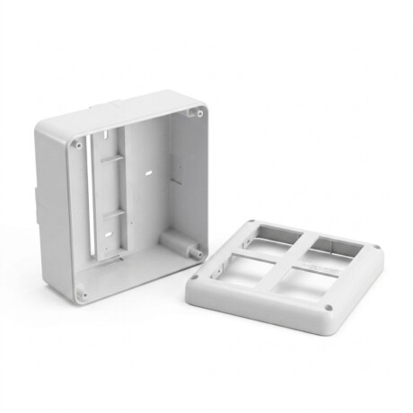 Caja Exterior Atenea 8 Módulos Blanca Caja Exterior Atenea 8 Módulos Blanco
