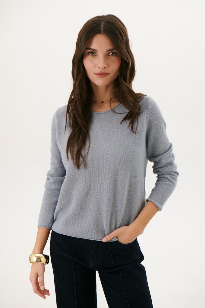 SWEATER CRISTAL CELESTE