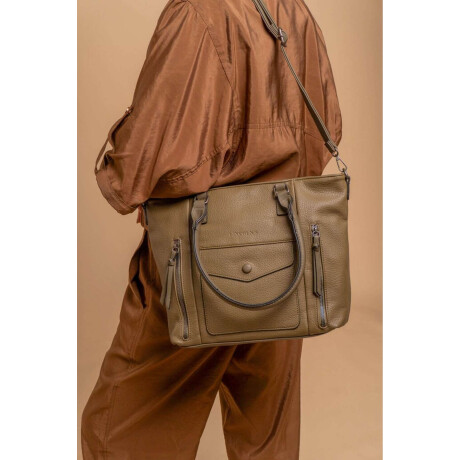 Cartera Malvon Verde Militar