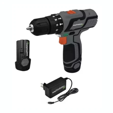 Taladro Atornillador Percutor GLADIATOR TPG910/12C1 12V Recargable Taladro Atornillador Percutor GLADIATOR TPG910/12C1 12V Recargable