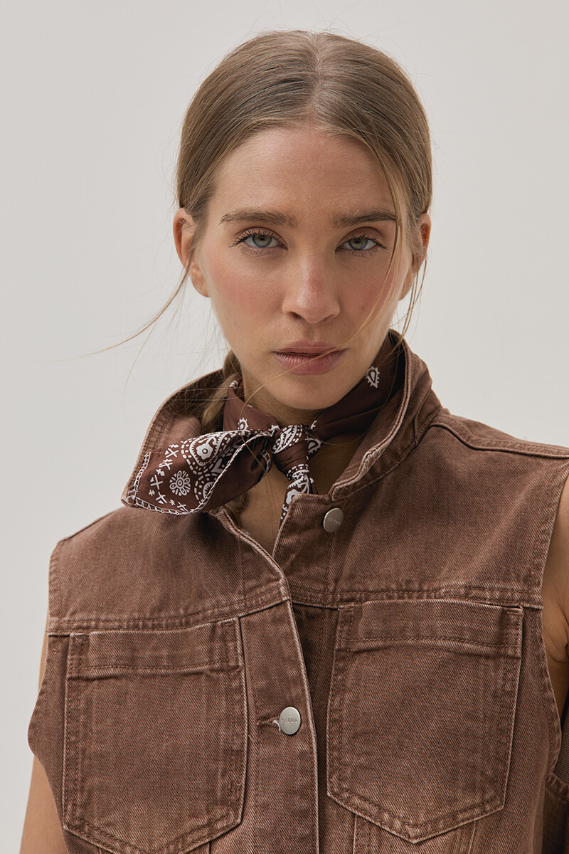 Chaleco Willow Marron