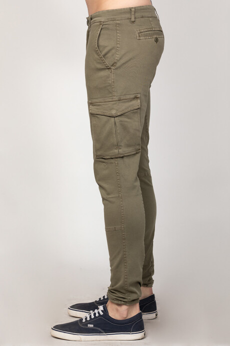 PANTALON JUAN E23 RUSTY Militar