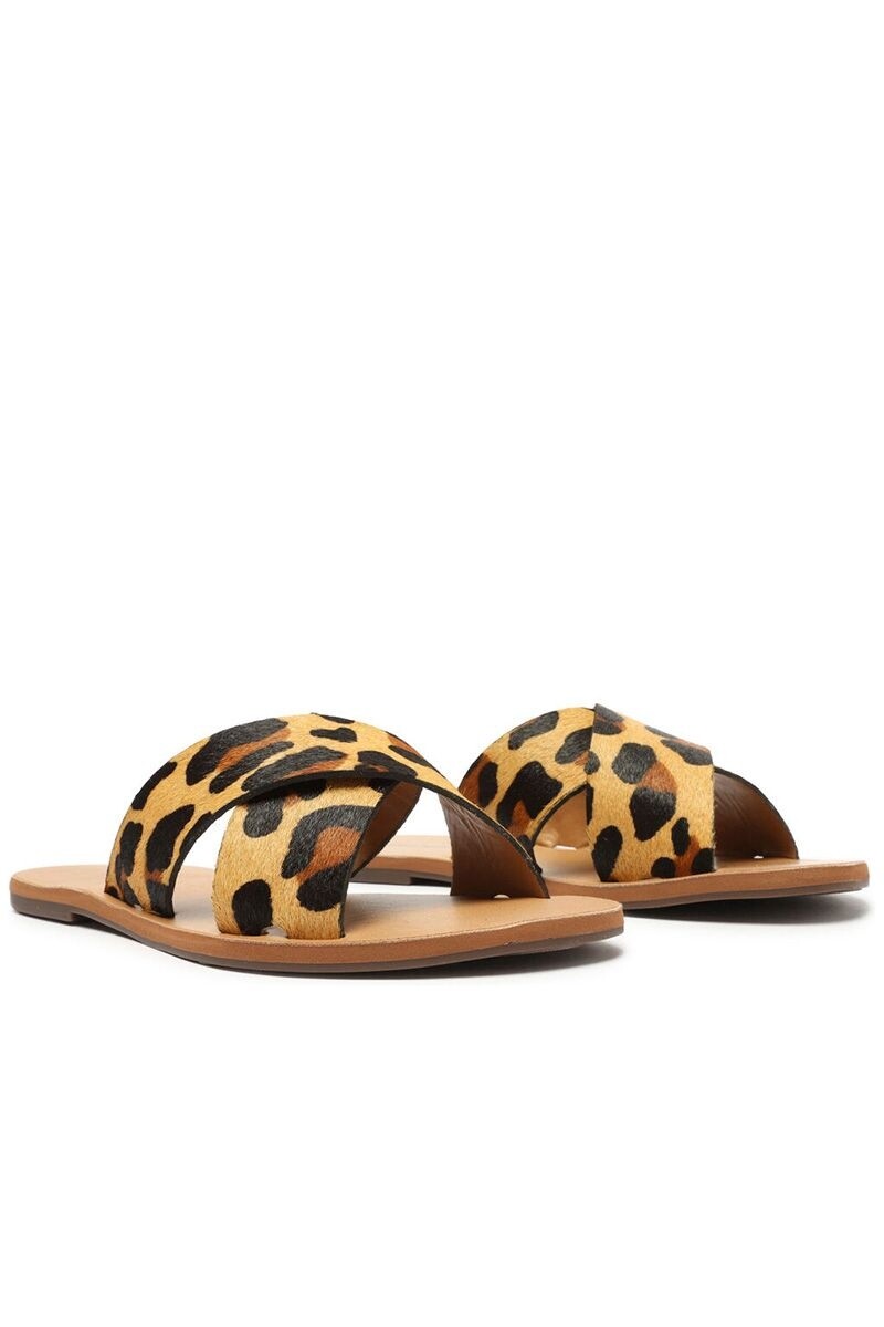 SANDALIA BAJA ANIMAL PRINT 