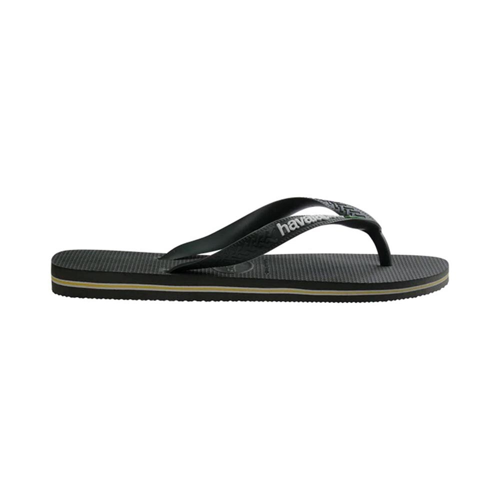 Sandalias Havaianas Brasil Logo FC Mujer Verde Oliva/Verde Oliva