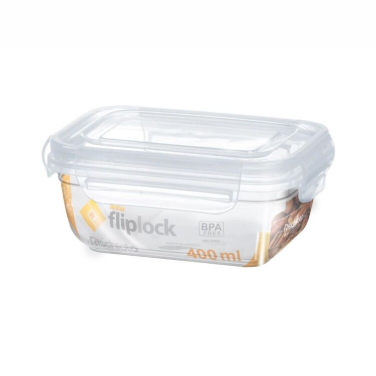 VIANDA RISCHIOTO RECT FLIPOCK 400ML Sin color