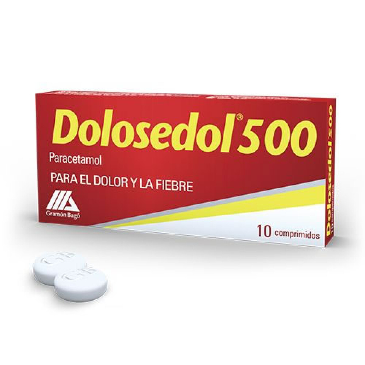 DOLOSEDOL 500 MG X 10 COMPRIMIDOS 