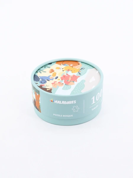 PUZZLE BOSQUE 100 PCS MULTICOLOR