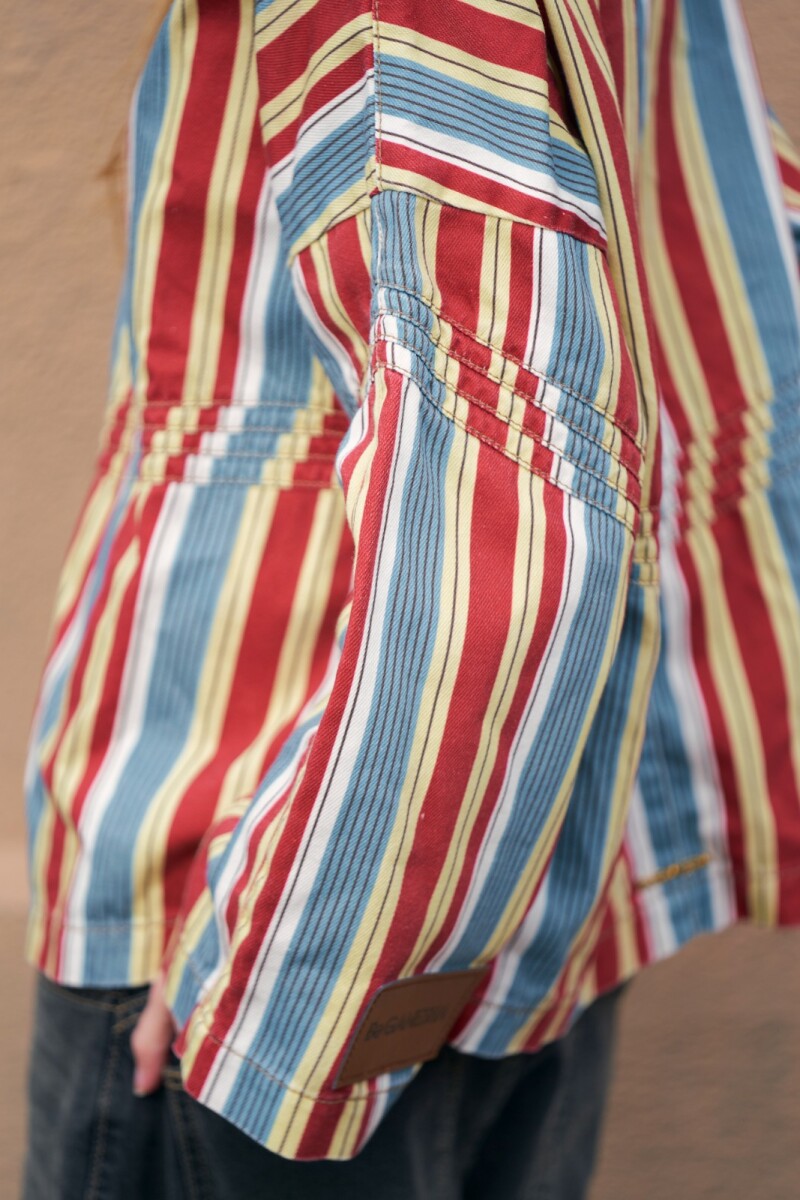 Camisa Mao Estampado Rojo
