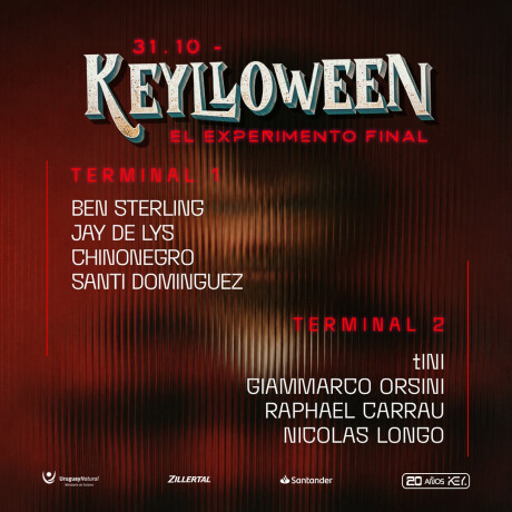 Keylloween 2026 Acceso hasta las 23:00 hs