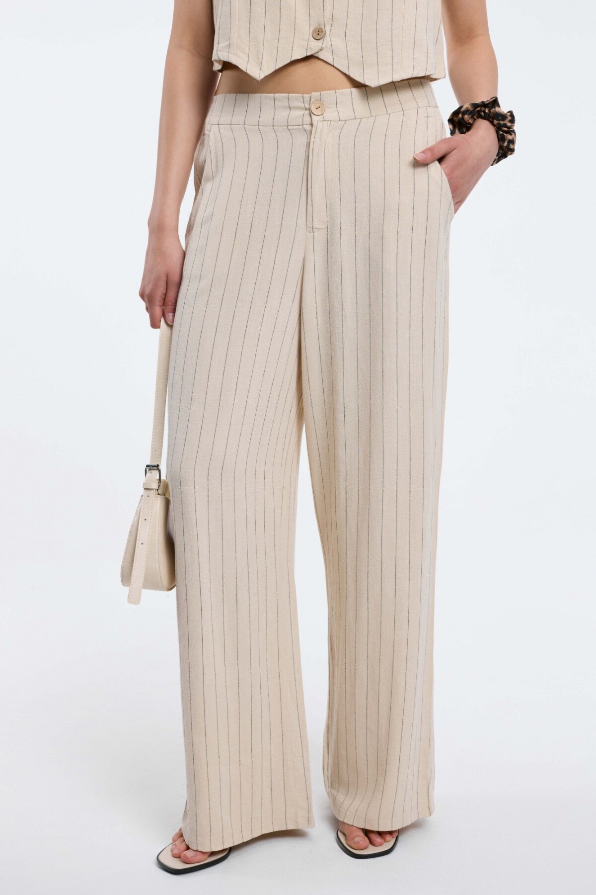 Pantalón Khas Ecru