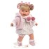 Bebe Llorens Muñeca Alexandra Llorona Vestido Abrigo 42cm Variante Modelo Alexandra