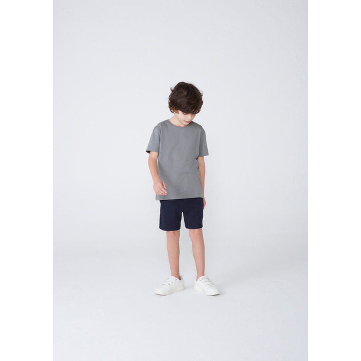 CAMISETA MM MASC - GRIS MEDIO 