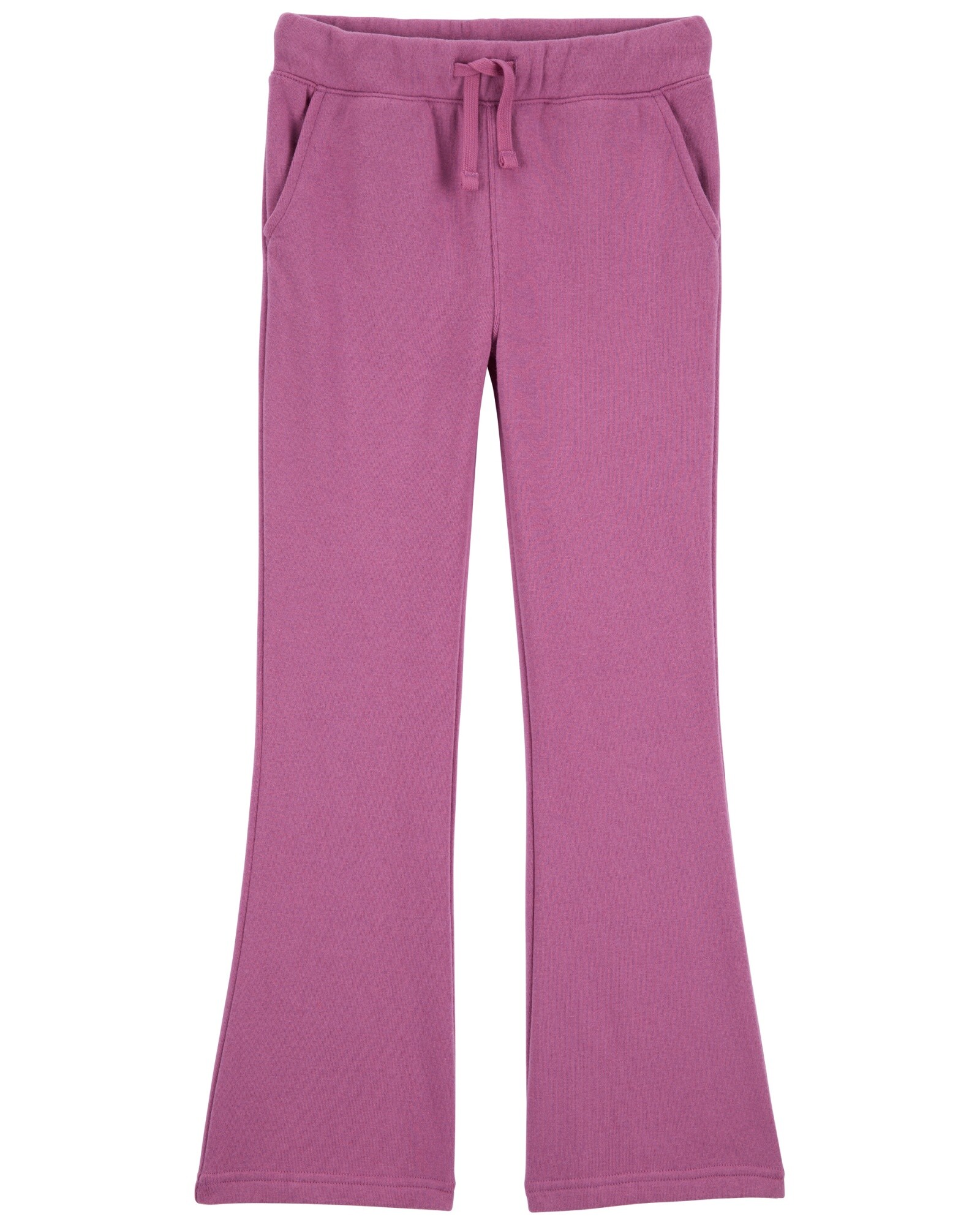 Pantalón de algodón, acampanado Sin color