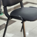 Silla fija apilable eco cuero Silla fija apilable eco cuero