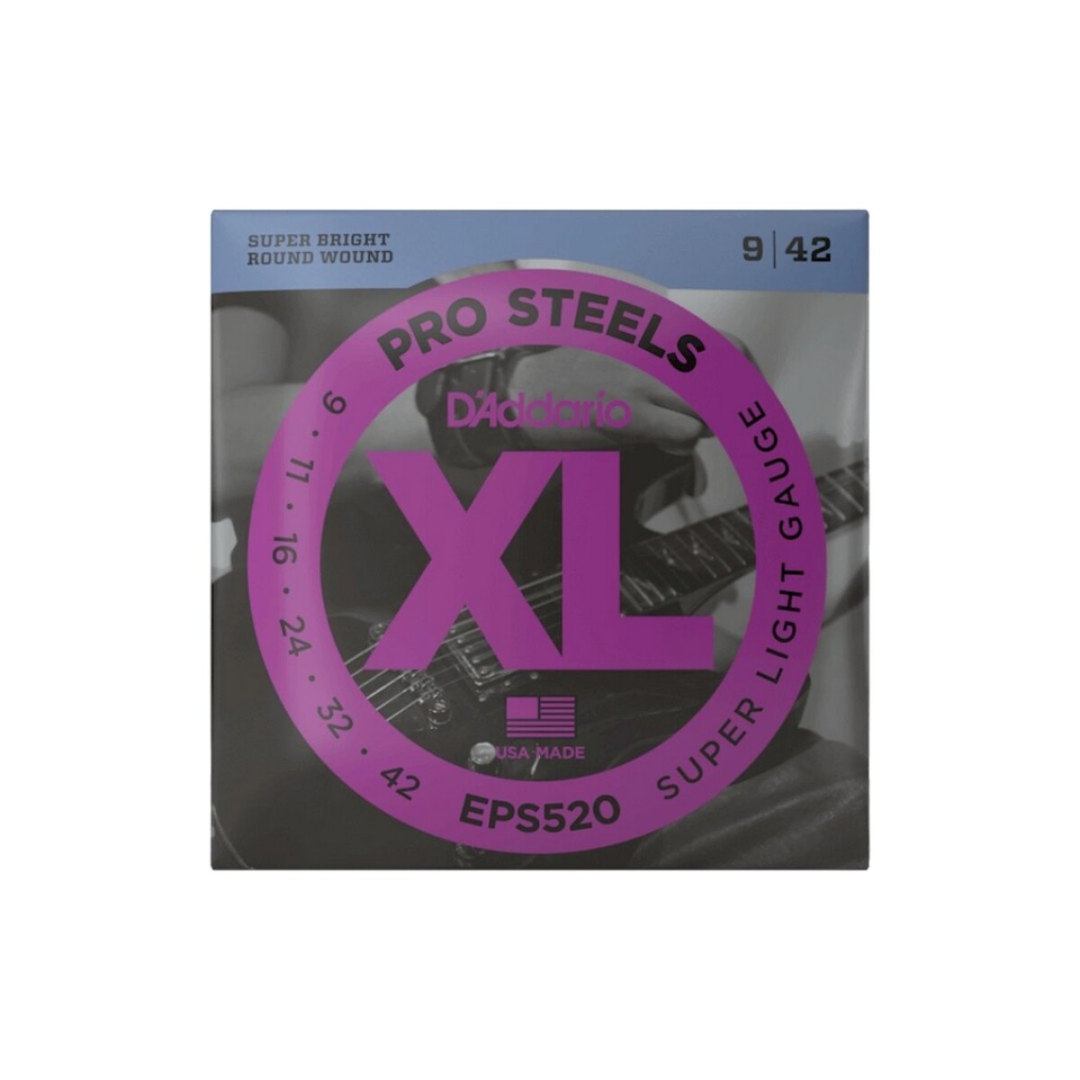 Encordado Eléctrica Daddario Eps520 Xlprosteels 09 