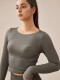 TOP REGINA GRIS OSCURO