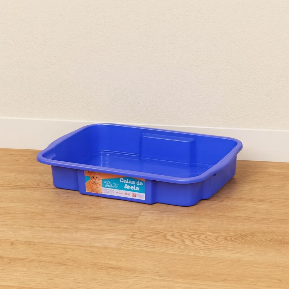 BANDEJA SANITARIA PARA MASCOTA 10 LITROS - AZUL 
