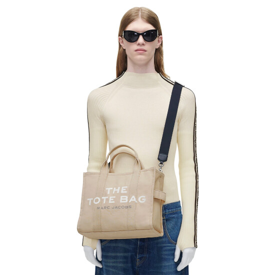 MARC JACOBS - THE MEDIUM TOTE,BLUE SHADOW Beige