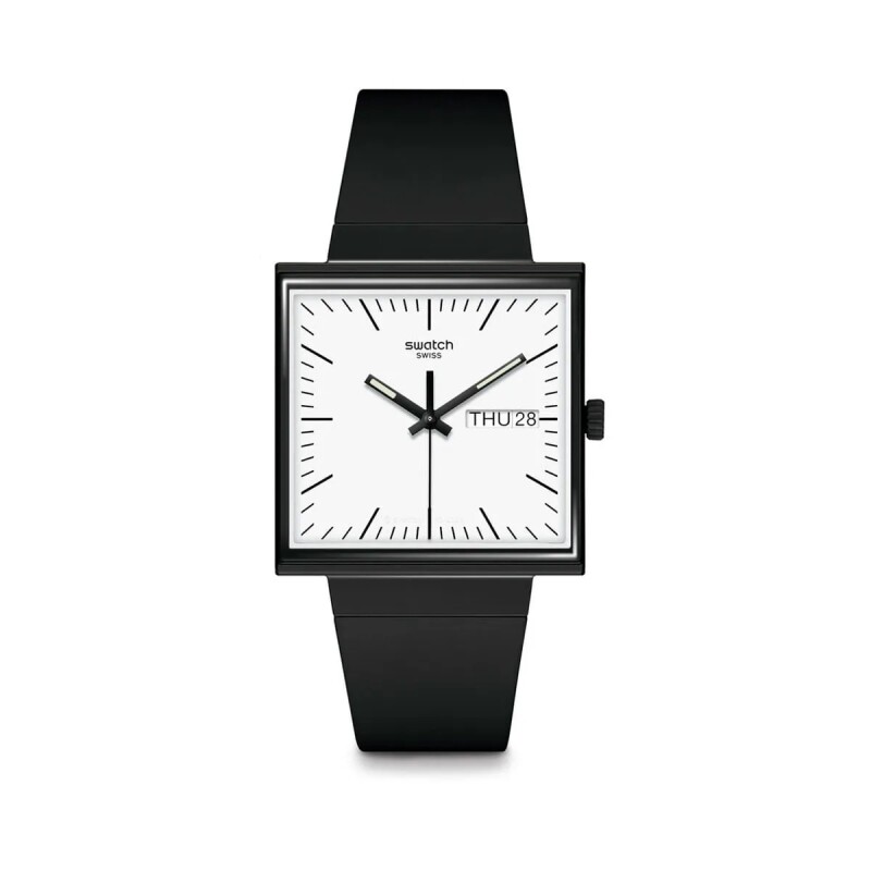 Reloj Swatch SO34B700 What If…Black? Negro