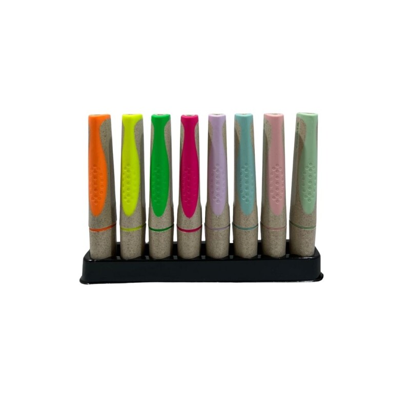 Resaltadores Eco de Trigo Teoría x8 RESALTADORES ECO DE TRIGO DESKSET X8 TEORIA