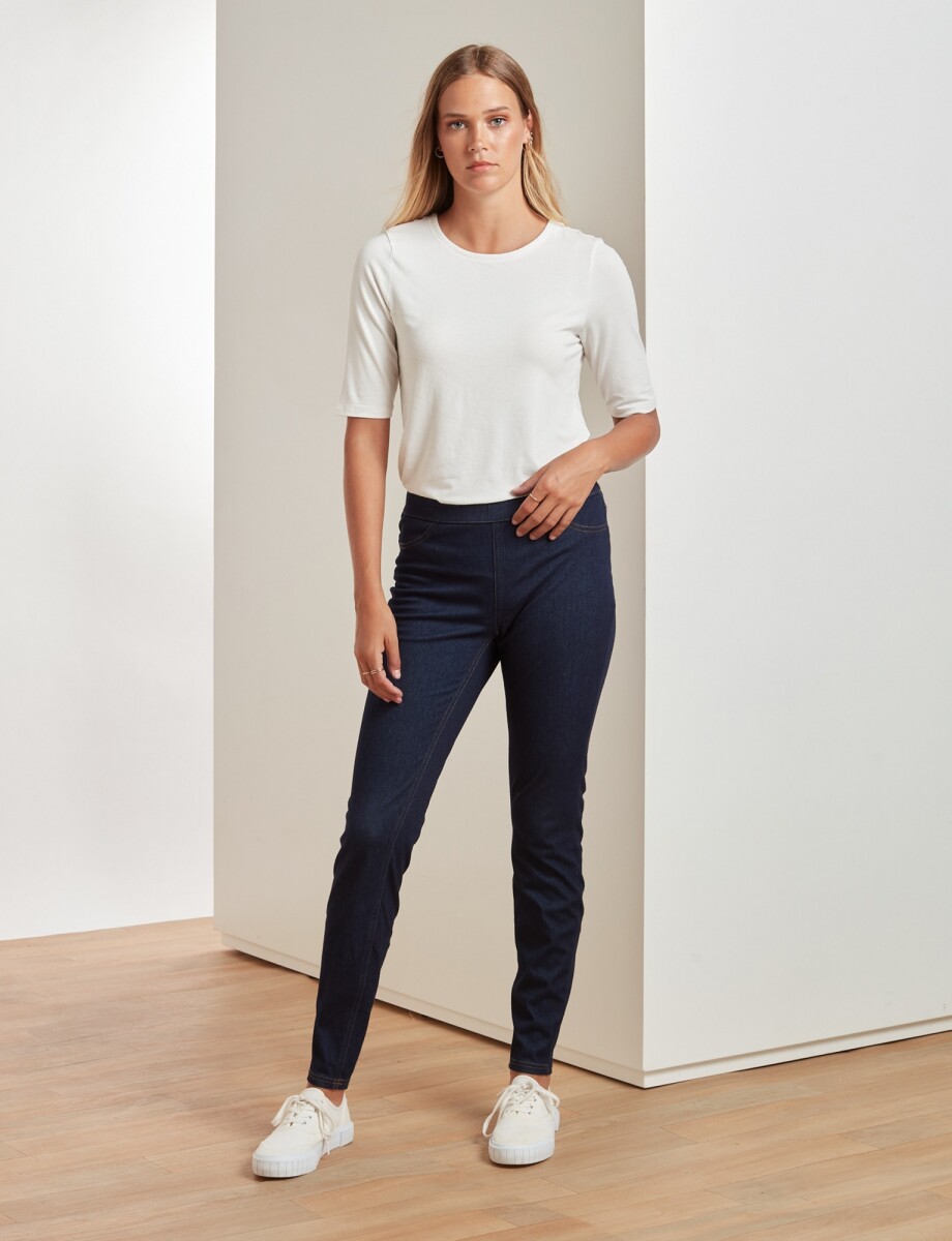 Jegging Relax Fit - Jean Oscuro 