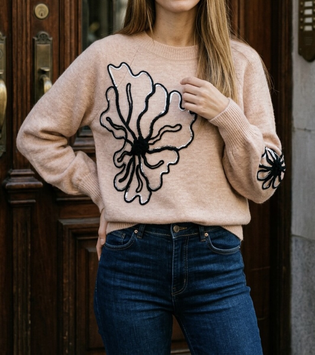 Sweater Kos - Rosa viejo 