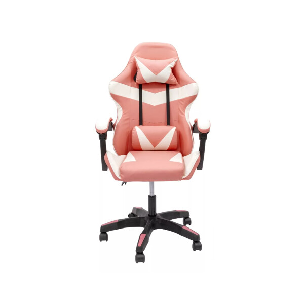 Silla Gamer De Escritorio Ergonomica Pc Gaming Tela Cuero Sintetico Imback Rosa Y Blanca Silla Gamer De Escritorio Ergonomica Pc Gaming Tela Cuero Sintetico Imback Rosa Y Blanca