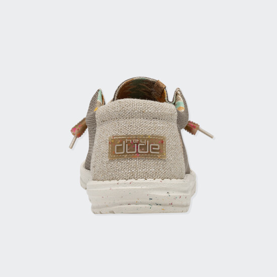 Zapatos Hey Dude Wally Eco Sox Slip-On Gris