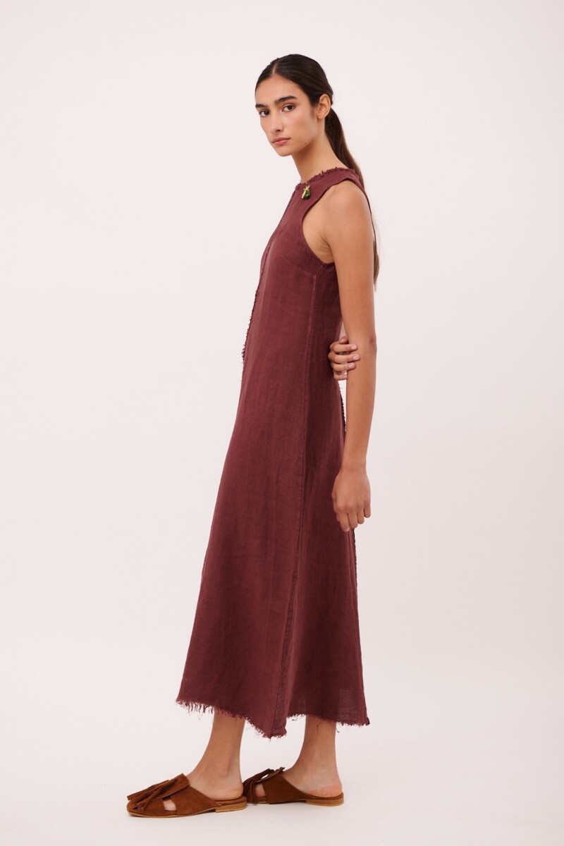 VESTIDO ANANA Chocolate