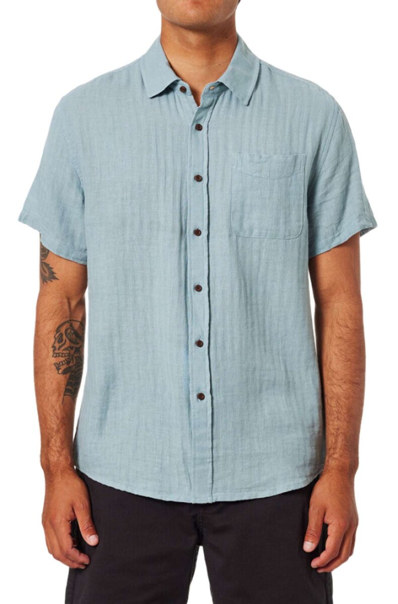 Camisa Katin Alan Solid - Celeste 