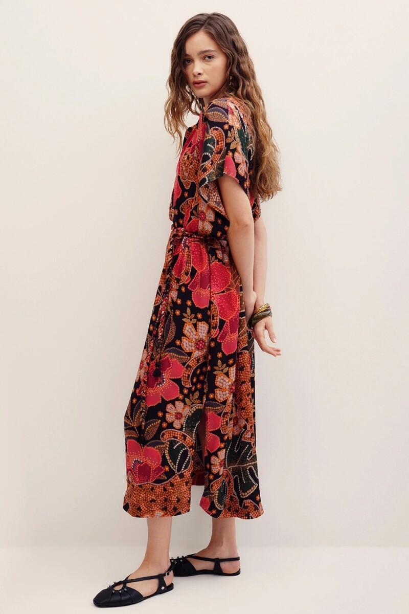 VESTIDO SAPPORO MIDORI Multicolor