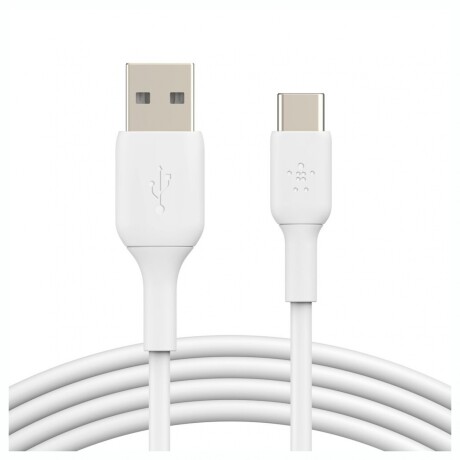 Cable BELKIN USB-A A USB-C Carga Rápida Longitud 2M - White Cable BELKIN USB-A A USB-C Carga Rápida Longitud 2M - White