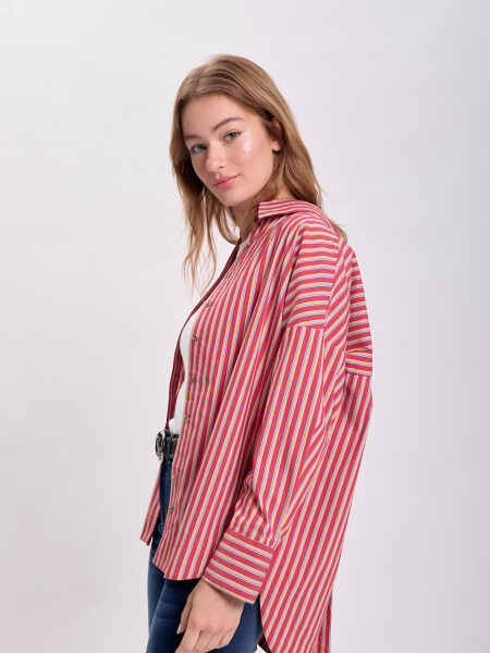 Camisa especial rayas Amarillo