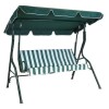 Sillón Hamaca Para Jardín Con Toldo En Caño Y Lona Sillón Hamaca Para Jardín Con Toldo En Caño Y Lona