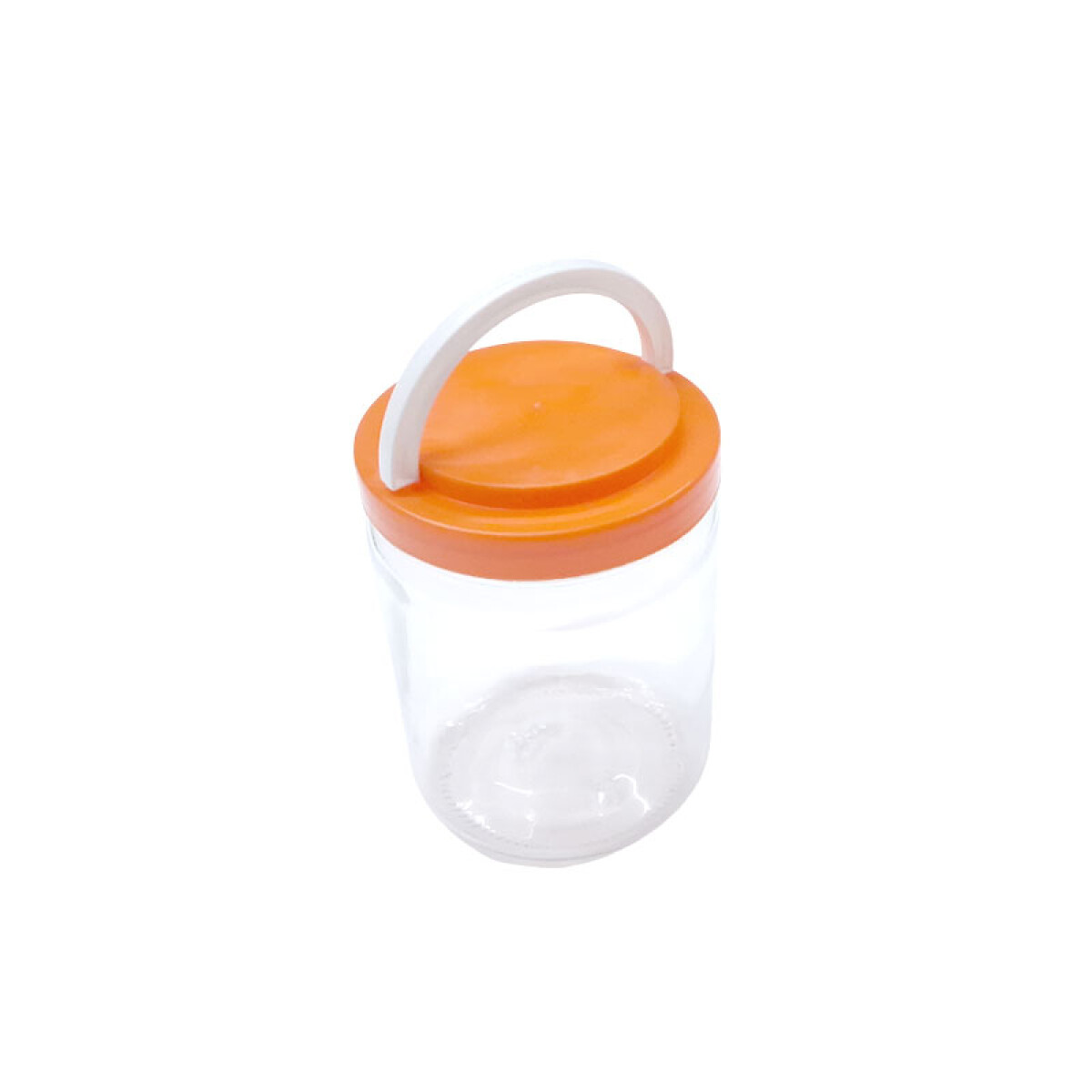 Frasco de vidrio cierre hermético con asa - Frasco De Vidrio Cierre Hermético Con Asa 