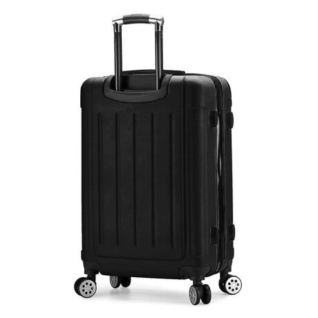 Valija Rígida 20'' Resistente Impermeable 4 Ruedas Negro1