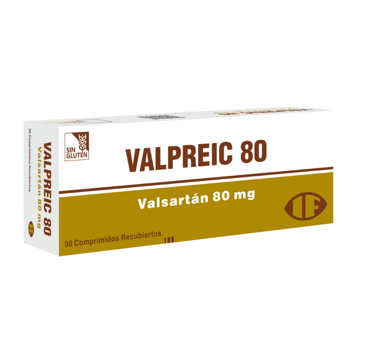 VALPREIC 80 MG CJ X 30 COMP. REC. 