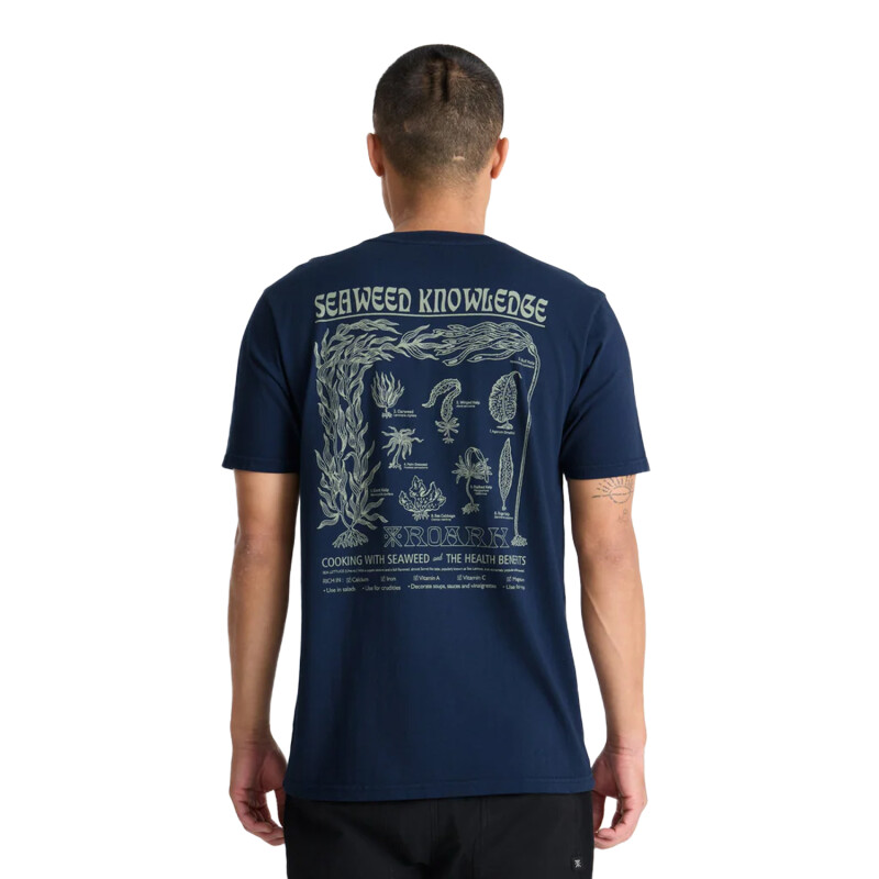 Remera Roark Seaweed Knowledge - Azul Remera Roark Seaweed Knowledge - Azul
