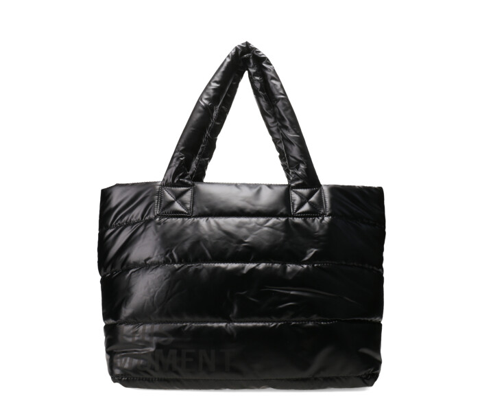 Cartera SABINA capitoneada con estampa Black