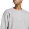 Buzo de Hombre Adidas All SZN Felpa Francesa Gris