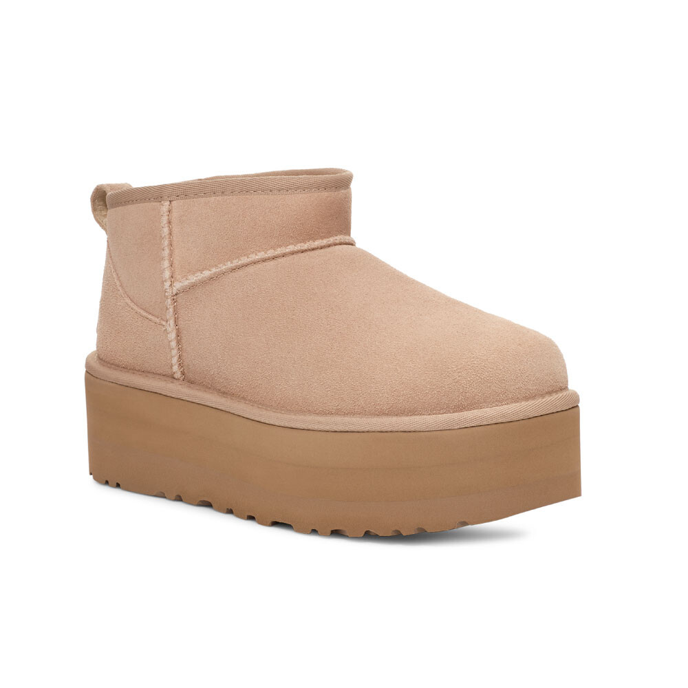 Botas W Classic Ultra Mini Platform Mujer Sand