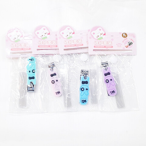 Cortauñas y lima 4 colores Cortauñas Y Lima 4 Colores