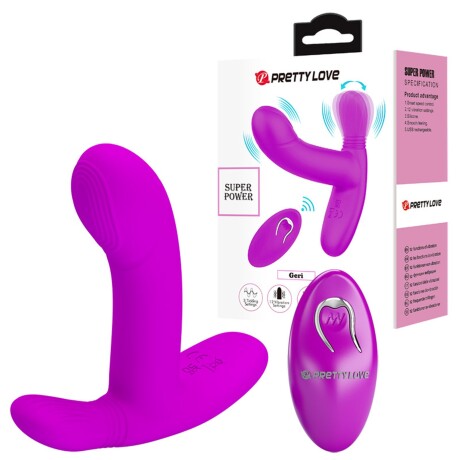 Vibrador Doble Estimulador Geri Pretty Love Vibrador Doble Estimulador Geri Pretty Love