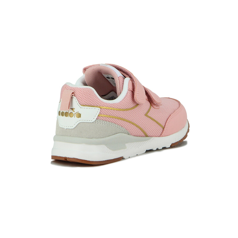 Diadora RETRINS Running Niña - Rosado/Blanco Rosado-Blanco