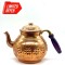 PROMO Tetera cobre lisa T2 Con Flores T2
