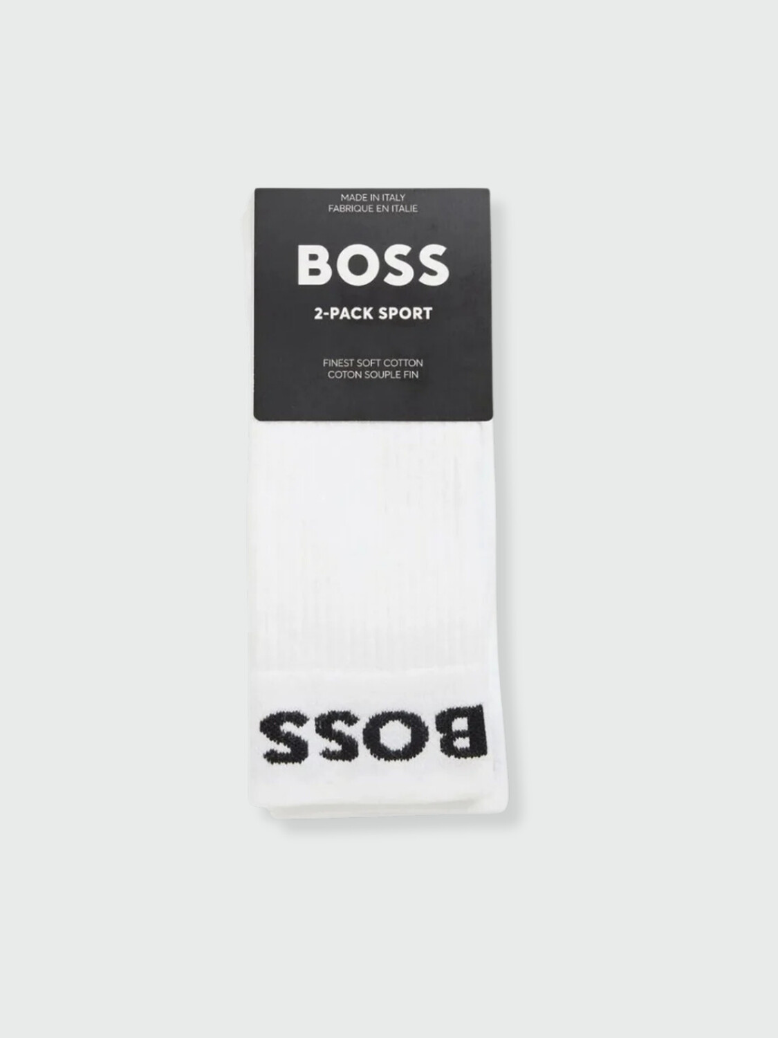BOSS - Medias regulares Blanco